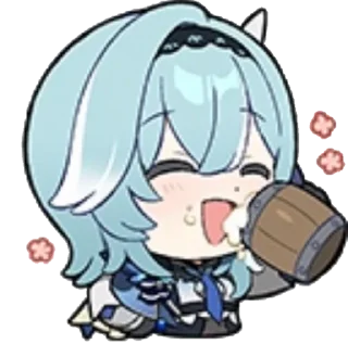🍺 emoji Genshin reacts @carlysticker Telegram sticker 20 of 54