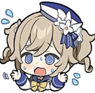 😢 emoji Genshin reacts @carlysticker Telegram sticker 15 of 54