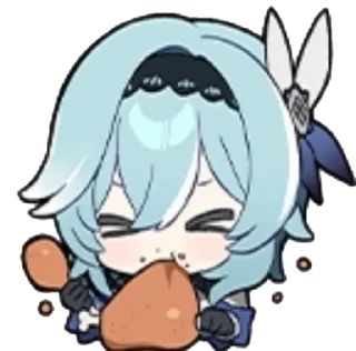 😋 emoji Genshin reacts @carlysticker Telegram sticker 17 of 54