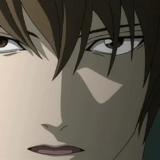 🖊 emoji Light Yagami, @JustSomeBullshit Telegram sticker 11 of 120