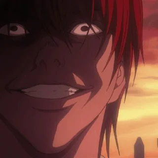 📃 emoji Light Yagami, @JustSomeBullshit Telegram sticker 24 of 120