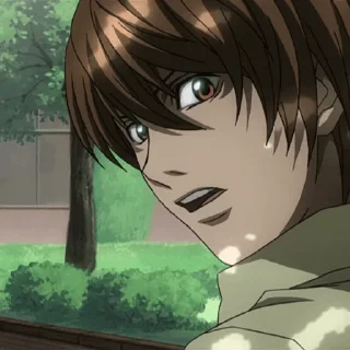 🖊 emoji Light Yagami, @JustSomeBullshit Telegram sticker 5 of 120
