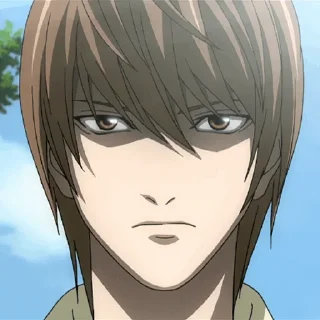 🖊 emoji Light Yagami, @JustSomeBullshit Telegram sticker 7 of 120