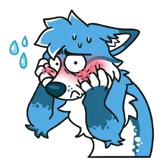 😳 emoji Aurora Starstorm Telegram sticker 17 of 62