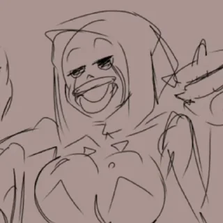 🥵 emoji яйцо, клешня, нож Telegram sticker 5 of 120