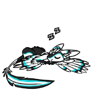 💤 emoji Avali Geri Telegram sticker 11 of 17