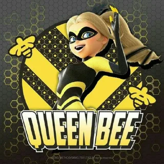💛 emoji Queen Bee - Miraculous : @Characters_stickers Telegram sticker 11 of 28