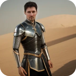🏜 emoji Pavel Durov - via @adolfpupik Telegram sticker 24 of 120