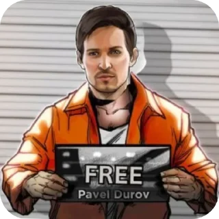 👍 emoji Pavel Durov - via @adolfpupik Telegram sticker 19 of 120