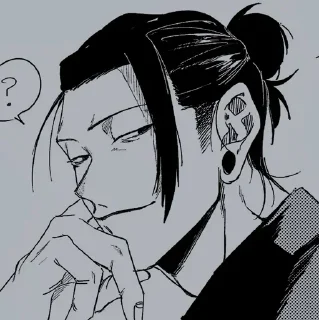 ◼️ emoji Geto Suguru Telegram sticker 20 of 86