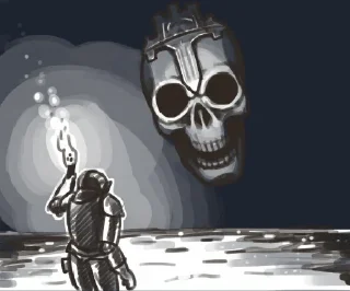 💀 emoji Dark souls Telegram sticker 20 of 27