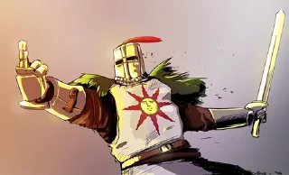 🖕 emoji Dark souls Telegram sticker 17 of 27