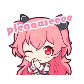 🙏 emoji (*＾3＾)/～♡ Telegram sticker 15 of 34