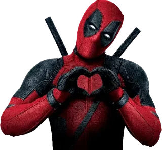 😘 emoji Deadpool Telegram sticker 20 of 34