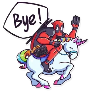 😊 emoji Deadpool Telegram sticker 23 of 34