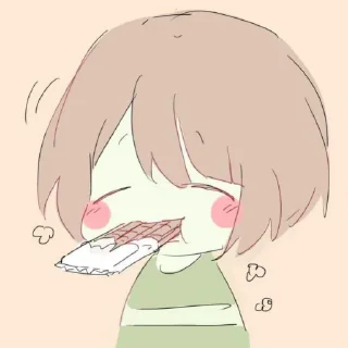 🍫 emoji 𝕮𝖍𝖆𝖗𝖆 𝖇𝖞 @garcello Telegram sticker 23 of 25