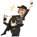 ⛓ emoji Chuuya || not wings :| Telegram sticker 14 of 50