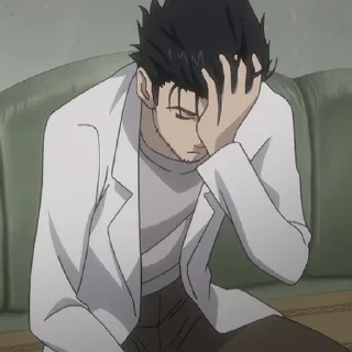 ⏳ emoji Okabe Rintarou [@TodorokiShouto] Telegram sticker 18 of 90
