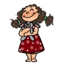 😊 emoji Emily Telegram sticker 9 of 13