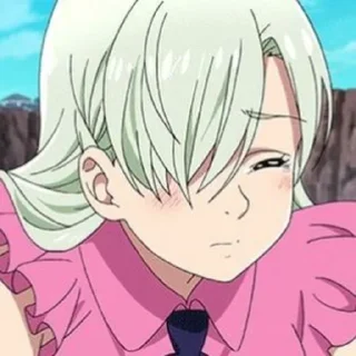 🧚‍♀ emoji ⛧︎Elizabeth Liones⸾‌@AnimeGalaxyi Telegram sticker 22 of 50