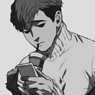 Sticker from Killing Stalking; Я
