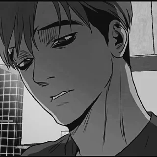 Sticker from Killing Stalking; Я