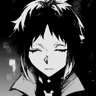 🕷 emoji ֝֝ ֝ akutagawa ៸ @mistysawa Telegram sticker 5 of 60