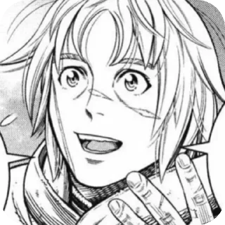 ☺ emoji Vinland Saga Telegram sticker 12 of 50
