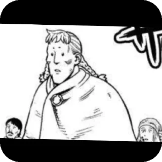 👍 emoji Vinland Saga Telegram sticker 19 of 50
