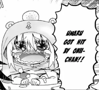 👊 emoji Umaru posting Telegram sticker 20 of 64