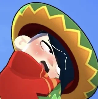 🥵 emoji Бравлик Telegram sticker 16 of 55