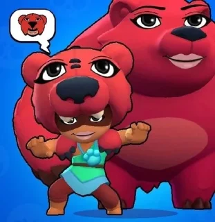 🫥 emoji Бравлик Telegram sticker 15 of 55