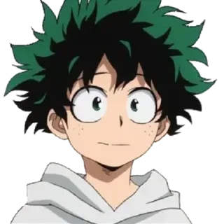 😐 emoji IZUKU MIDORIYA @R666d1 Telegram sticker 1 of 111