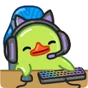 Sticker from Gaming Duckies