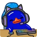 🎮 emoji Gaming Duckies Telegram sticker 6 of 9