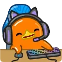 Sticker from Gaming Duckies