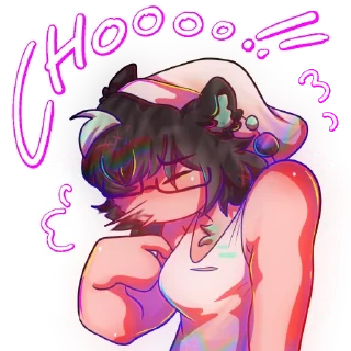 🤧 emoji Minty by @vird_the_bird Telegram sticker 15 of 29