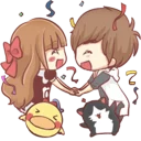 🎊 emoji Centilia & Raei-Couples Telegram sticker 20 of 41