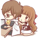 ☹ emoji Centilia & Raei-Couples Telegram sticker 7 of 41