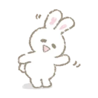 🐇 emoji 🕊️ @healingsilence 🕊️ ㅤㅤㅤㅤㅤㅤㅤㅤ Telegram sticker 15 of 59