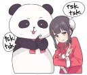 🙂 emoji China-chan by @carlysticker Telegram sticker 21 of 40