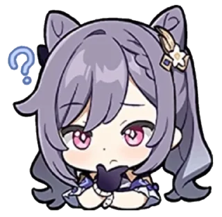 ❗️ emoji Genshin reacts @carlysticker Telegram sticker 14 of 61