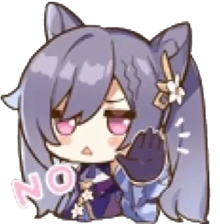 😟 emoji Genshin reacts @carlysticker Telegram sticker 19 of 61
