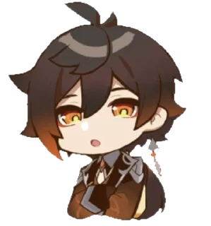 😮 emoji Genshin reacts @carlysticker Telegram sticker 20 of 61