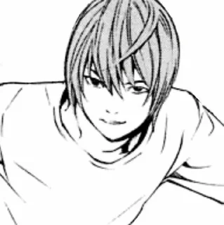 ✖️ emoji Yagami Lightwo Telegram sticker 11 of 30