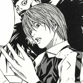 ✖️ emoji Yagami Lightwo Telegram sticker 15 of 30