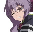 😣 emoji Shinoa Telegram sticker 19 of 44