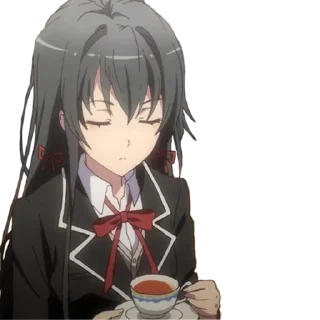 ☕️ emoji OreGairu Telegram sticker 6 of 120