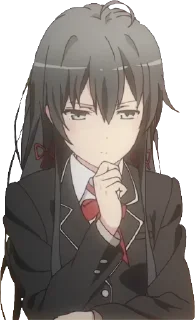 🤔 emoji OreGairu Telegram sticker 18 of 120