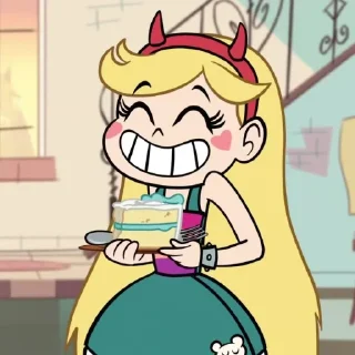 Sticker from Star vs evil forces @smart_squad